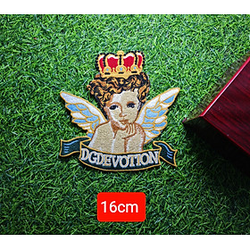 Sticker Patch Logo Hình Thiên Thần Tình Yêu (Hàng VIP)