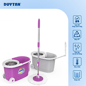 Bộ lau nhà nhựa Duy Tân nhỏ gọn dung tích 11 lít có bánh xe