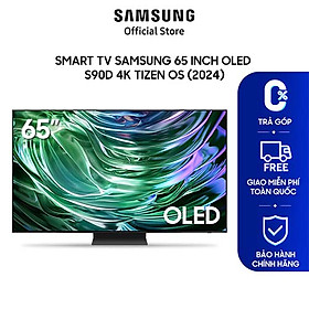 Smart Tivi Samsung 65 Inch OLED 4K Tizen OS QA65S90DAKXXV - Hàng chính hãng