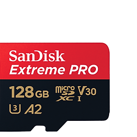 Mua Thẻ Nhớ MicroSDXC SanDisk Extreme Pro V30 A2 128GB 200MB/s SDSQXCD-128G-GN6MA - Hàng chính hãng