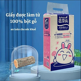 Mua Giấy ăn rút hình chữ nhật dạng cây (1 cây 1680 tờ) và (1 cây 1800 tờ) hình thỏ