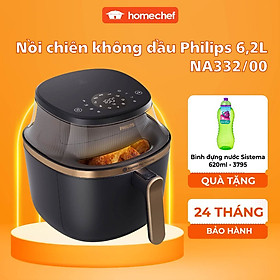 Mua Nồi Chiên Không Dầu Philips NA332/00 6.2L  Công nghệ chiên RapidAir Plus chiên giòn - Bảo Hành 2 năm| Hàng Chính HÃng