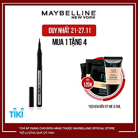 Bút Kẻ Mắt Nước Lâu Trôi 36H Không Thấm Nước Maybelline New York Line Tattoo High Impact Liner 1g