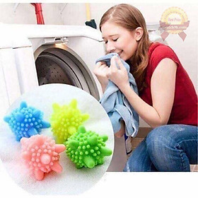 Combo 5 bóng giặt nhím cầu gai giặt đồ máy giặt siêu sạch 2379