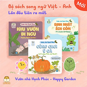 Bộ Sách - Vườn Nhà Hạnh Phúc - Bộ 3 Cuốn - CÔNG TY TNHH LIONBOOKS VIỆT NAM