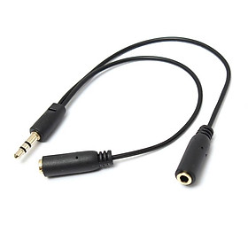 Mua ROGTZ Dây Chia Jack Loa Chuẩn 3.5mm Từ 1 Ra 2 - Hàng Nhập Khẩu