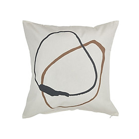 Mua Vỏ gối trang trí | JYSK Poppel | cotton | trắng/be | R50xD50cm