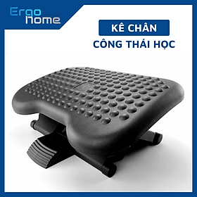 Kê chân văn phòng, giá đỡ, kệ để gác nâng hạ massage tại bàn làm việc, học tập FOOTREST Ergohome Công thái học