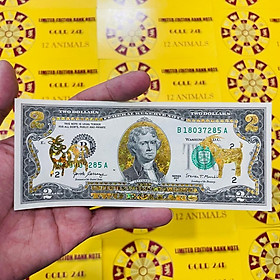 Mua Tờ lưu niệm in hình con DÊ (MÙI) 3D nhũ vàng sang trọng  mang nhiều ý nghĩa để làm quà tặng - PASACOLLECTION