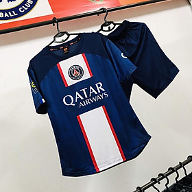 Bộ đá bóng gai mè CLB Paris Saint-Germain sân nhà cao cấp 2022 xanh tím