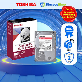 Mua Ổ cứng gắn trong Toshiba P300 2TB desktop - Hàng chính hãng