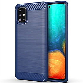 Ốp lưng chống sốc Vân Sợi Carbon cho SamSung Galaxy A51