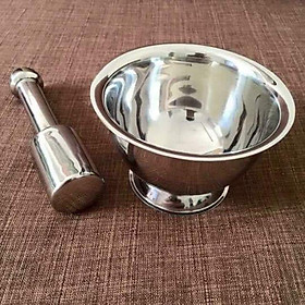 Bộ Chày Cối Inox Size 16Cm - Hàng Chất Lượng