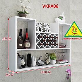 Mua Kệ trang trí treo tường VKRA06 - Nội thất lắp ráp