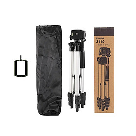 46" Professional Camera Tripod Stand Holder Mount for iPhone/Samsung Cell Phone