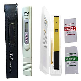 Mua Combo bút đo độ PH và bút thử nước TDS-3 kèm bao da