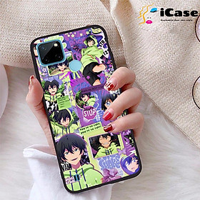 Ốp lưng iCase dành cho Realme C21Y chất liệu viền dẻo lưng cứng nhám TPU có hai lỗ xỏ dây đeo in nổi 4D hình bộ sưu tập Truyen Tranh 06