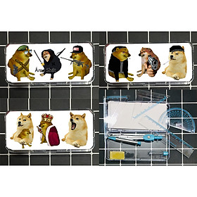 Bộ compa 7 món Cheems