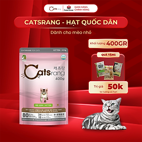 [ 1.5KG/ 400G ] Thức ăn hạt cho mèo con CATSRANG KITTEN