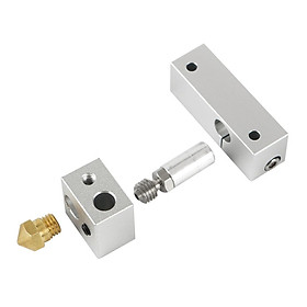 MK10 Silicone Socks Heat Heating Block + Brass Nozzle 0.4mm Kit + Cover