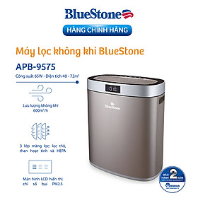 Máy Lọc Không Khí BlueStone APB-9575 (Diện tích sử dung 72m2 - 65W) - Hàng Chính Hãng