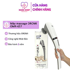 Máy Massage Cầm Tay Pin Sạc OROMI OMR-657 - Công Nghệ Nhật Bản