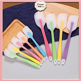 Phới Trộn Bột Spatula Silicone Chịu Nhiệt, Đúc Liền Dùng Để Đánh Bột,Trộn Bột, Vét Kem 21cm-28cm (Đúc Trong)