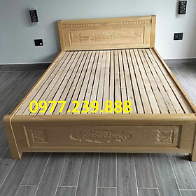 giường gỗ sồi 120x200cm