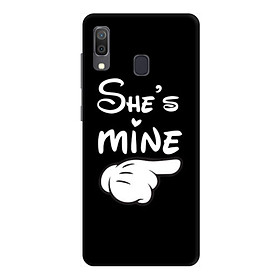 Ốp lưng dành cho điện thoại Samsung Galaxy A30 hình She'S Mine - Hàng chính hãng