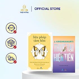 Combo Sách Krishnamurti Thực Tại Hiện Tiền và Liệu Pháp Tâm Hồn