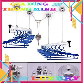 Mua Giàn Phơi Thông Minh Nhập Khẩu SANKAKU Mạ Niken Sáng Bóng Sang Trọng  Tải Trọng Lên Đến 50kg Phù Hợp Cho Mọi Gia Đình