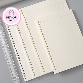 Hình ảnh Ruột Sổ Còng Giấy Refill, Ruột Sổ Còng Bullet Journal Kích Thước A4, B5, A5