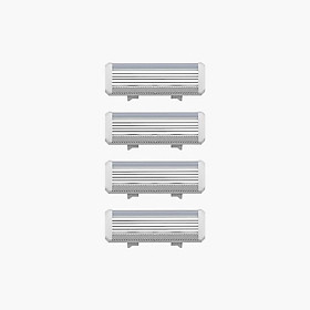 Máy Cạo Râu Cảm Biến Youpin Mkodo Dao Cạo Tần Số Cao 3d Bằng Thép Dễ Dàng Vệ Sinh