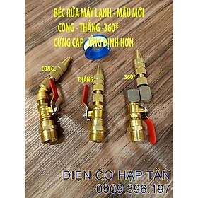 Mua BÉC RỬA MÁY LẠNH - CONG - THẲNG - 360 – MẪU MỚI ỔN ĐỊNH HƠN