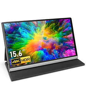 T-bao T15-4K 15.6'' Portable Monitor with 4K Resolution Support Screen Expansion Replacement for Switch/PS4/PC/Laptop US