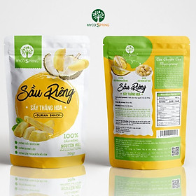 Sầu riêng sấy NGUYÊN MIẾNG sấy thăng hoa - Giòn rụm siêu ngon 100% sầu riêng nguyên chất