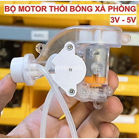 Mua Bộ thổi bóng xà phòng sẵn bơm motor 130 cho máy thổi bong bóng xà phòng DIY 3V - 6V - LK0391