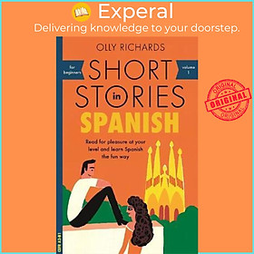 Hình ảnh Sách - Short Stories in Spanish for Beginners by Olly Richards (UK edition, paperback)