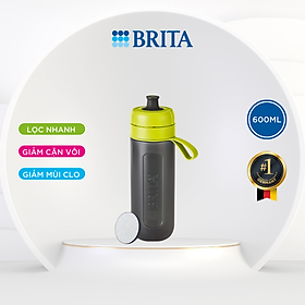 Bình Lọc Nước BRITA Active Lime - 600ml (Kèm Microdisc)