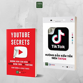 Combo 2 Cuốn: Hướng Dẫn Kiếm Tiền Trên Tiktok + Hướng Dẫn Căn Bản Cách Kiếm Tiền Từ Youtube