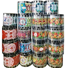 Cuộn keo dán miệng ly cốc trà sữa, sinh tố nước mía ...vv