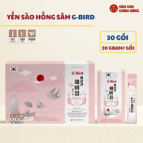 Hồng sâm yến sào G-BIRD (20g x 30 stick dạng thạch) – Daedong