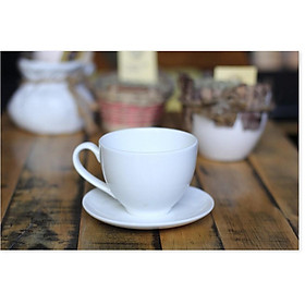 Mua Bộ tách cappuccino Minh Long 0.22 L Trắng Ngà