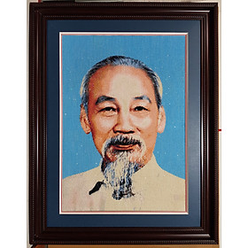 Mua Chân dung HỒ CHỦ TỊCH -Tranh thêu chữ thập