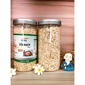 COMBO 2 HŨ YẾN MẠCH CÁN DẸT MỎNG NUNUTS ( 2 HŨ 500G)