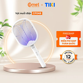Vợt muỗi điện Comet CP048 Pin Lithium 500mAh sạc 2h dùng 10 ngày BH 12T cổng sạc type C