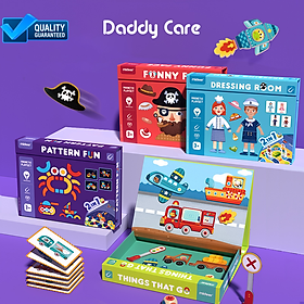 Đồ Chơi Xếp Hình Nam Châm Magnets Mideer, Đồ chơi trí tuệ dành cho trẻ em 2,3,4,5,6,7 tuổi