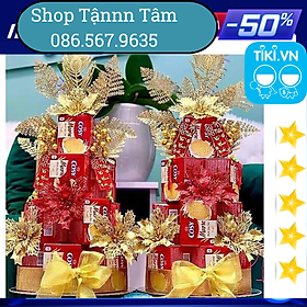 Set Đồ Trang Trí Tháp Bánh - Phụ Kiện Làm Oản Tài Lộc Trưng Bày Dịp Lễ