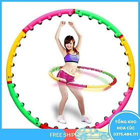 Vòng Lắc Eo Massage Giảm Mỡ Bụng - Vận Chuyển Miễn Phí Toàn Quốc