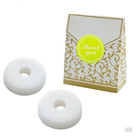 Wedding Party Favor Gift Bags Box 6 + OO Shape Soap 12pcs